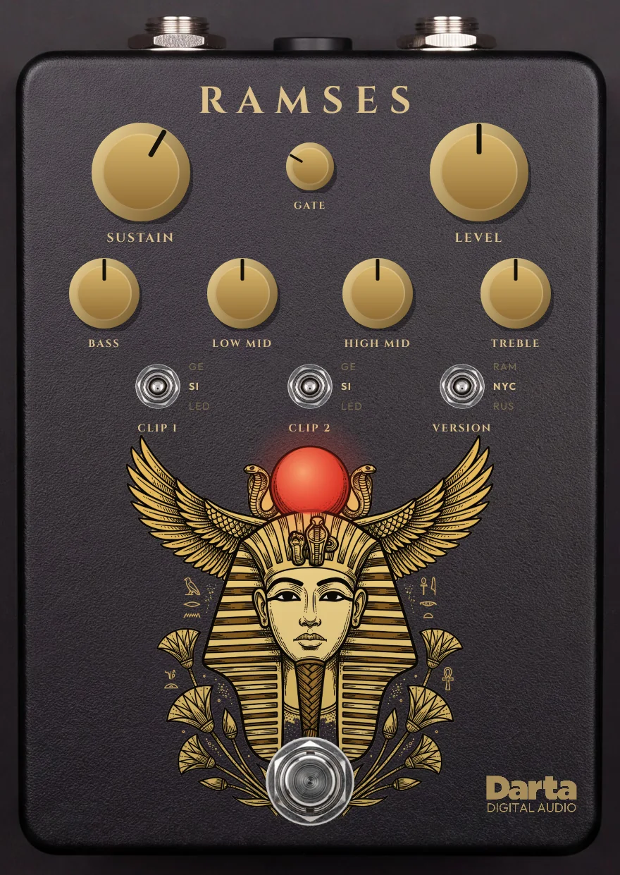 Ramses - pedal de fuzz da Darta Digital Audio