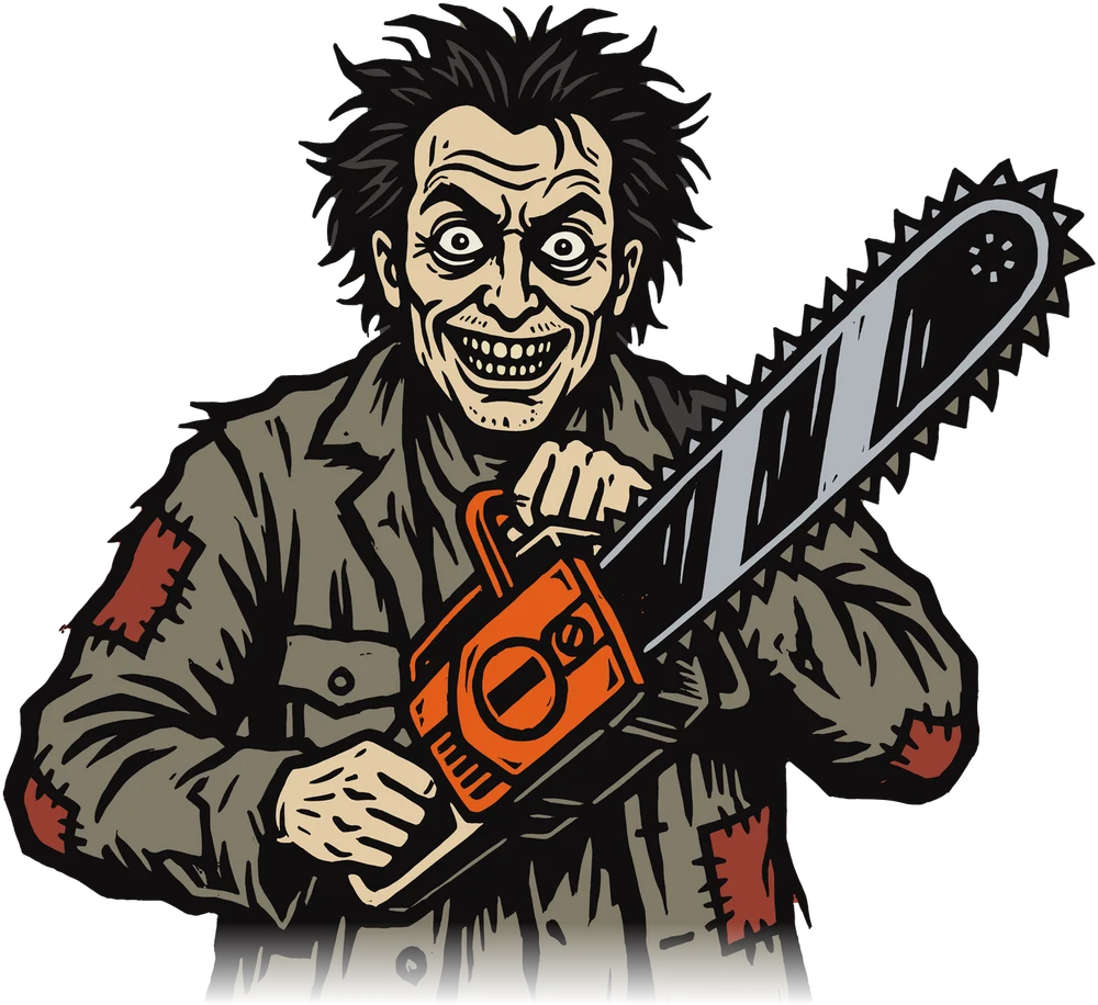 O louco da motosserra do Swedeath